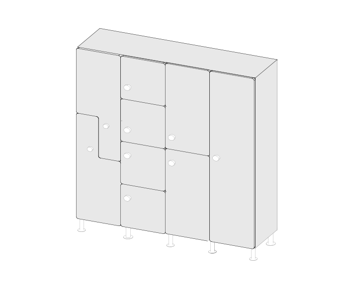 Kompaktne omarice (HPL)
